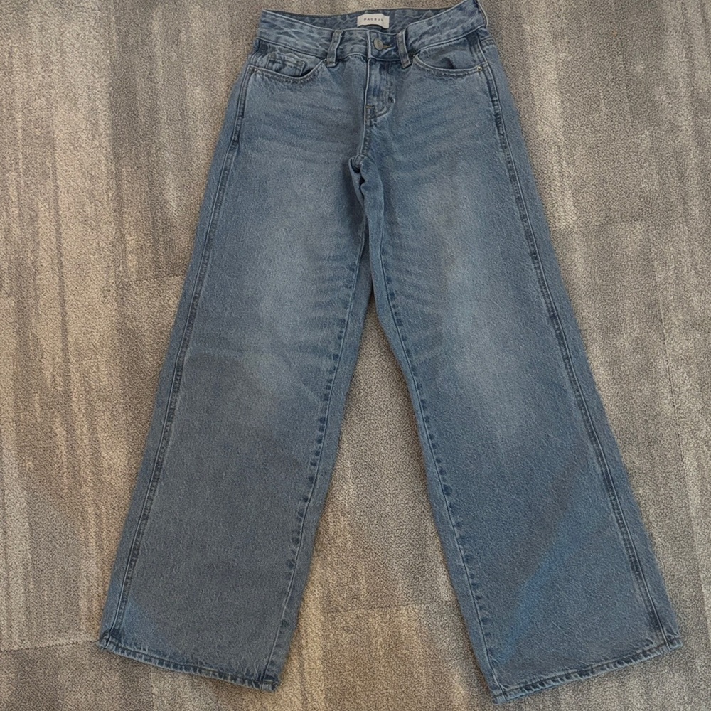 Pacific Sunwear Casey Low Rise Blue Women's Jeans